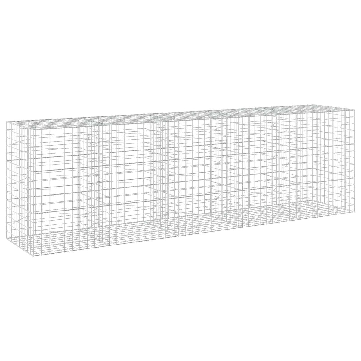 Gabion with 5 mm Wire and 10x10 cm Mesh 50x100x150 cm Height 150 cm Thickness 100 cm 50–1000 cm 500 cm