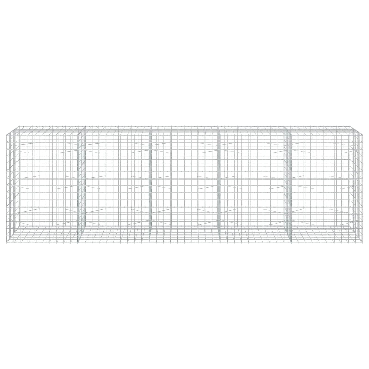 Gabion with 5 mm Wire and 10x10 cm Mesh 50x100x150 cm Height 150 cm Thickness 100 cm 50–1000 cm 500 cm