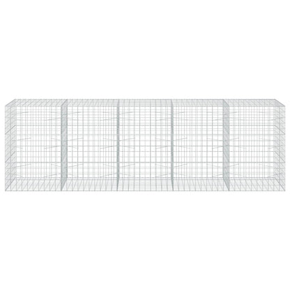 Gabion with 5 mm Wire and 10x10 cm Mesh 50x100x150 cm Height 150 cm Thickness 100 cm 50–1000 cm 500 cm