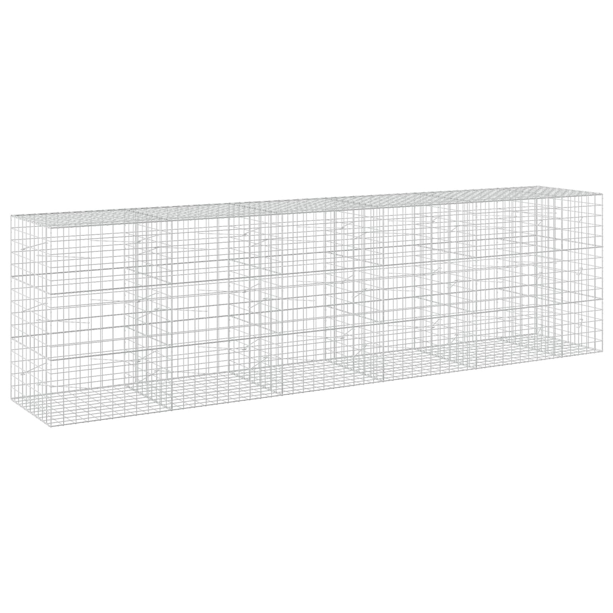 Gabion with 5 mm Wire and 10x10 cm Mesh 50x100x150 cm Height 150 cm Thickness 100 cm 50–1000 cm 550 cm