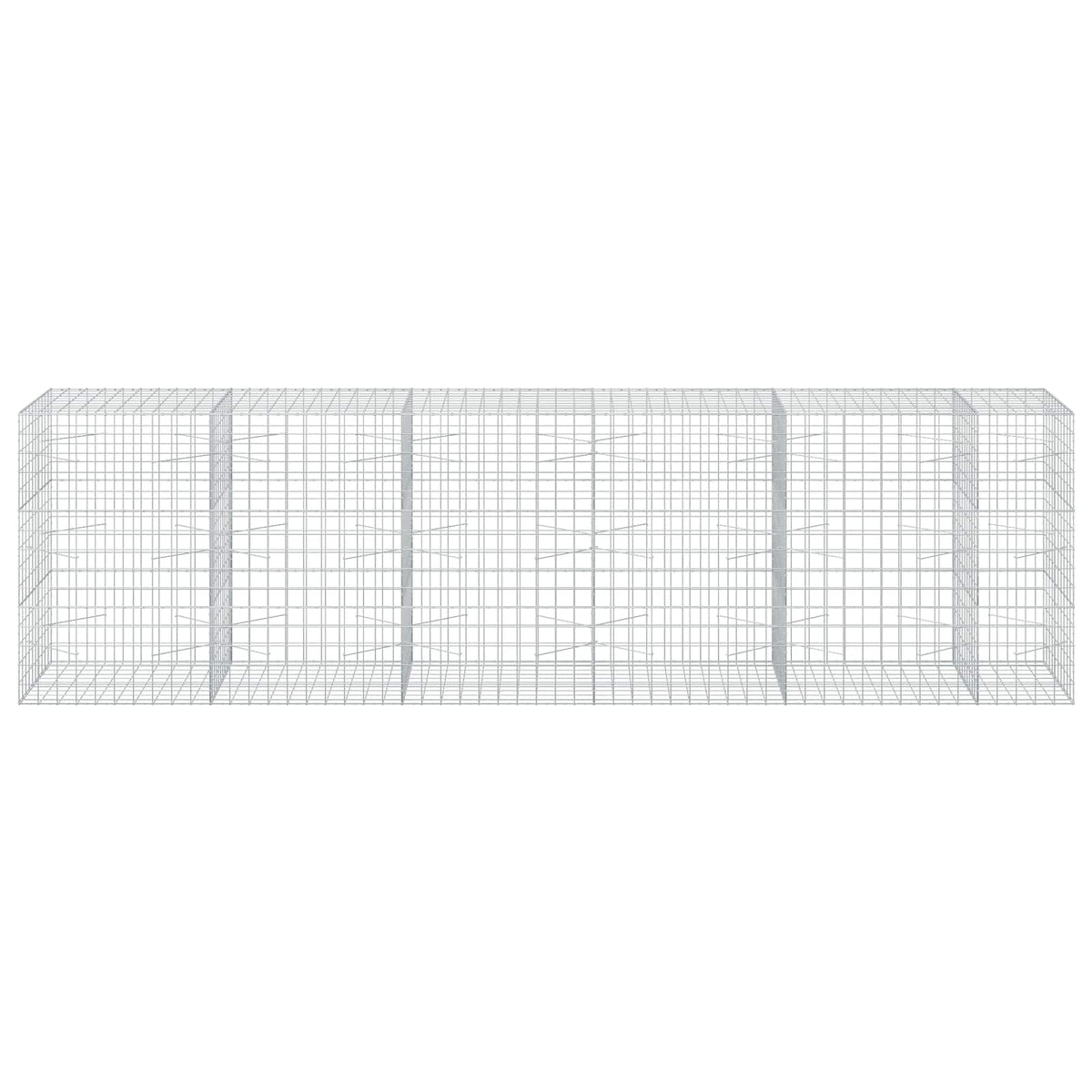 Gabion with 5 mm Wire and 10x10 cm Mesh 50x100x150 cm Height 150 cm Thickness 100 cm 50–1000 cm 550 cm