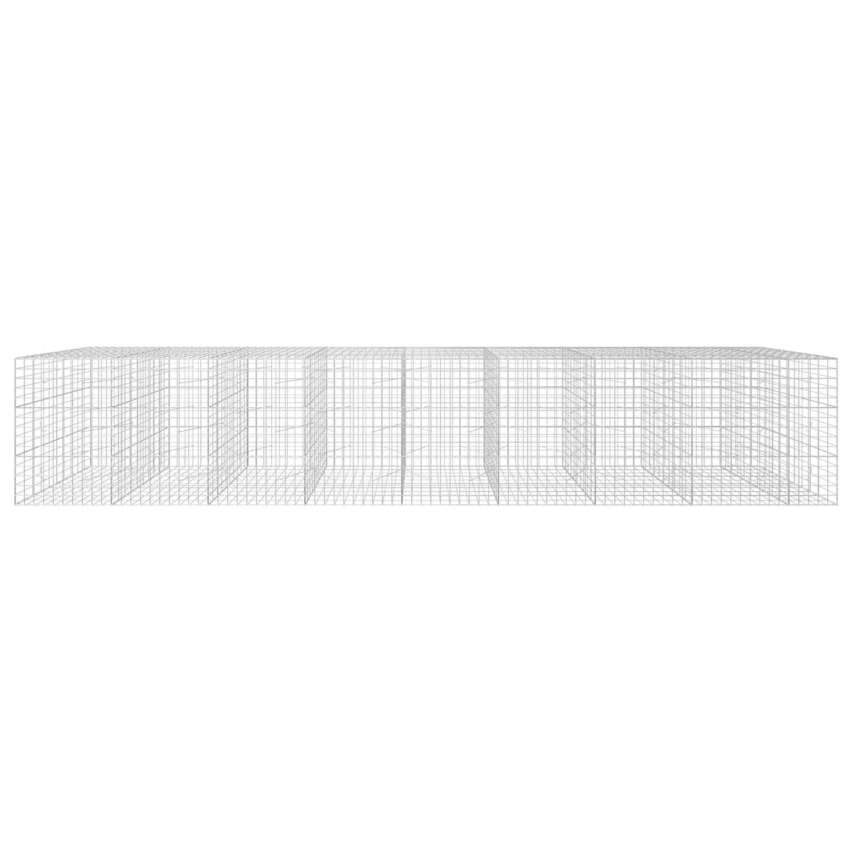 vidaXL Gabion with 5 mm Wire and 10x10 cm Mesh 850x100x150 cm 3