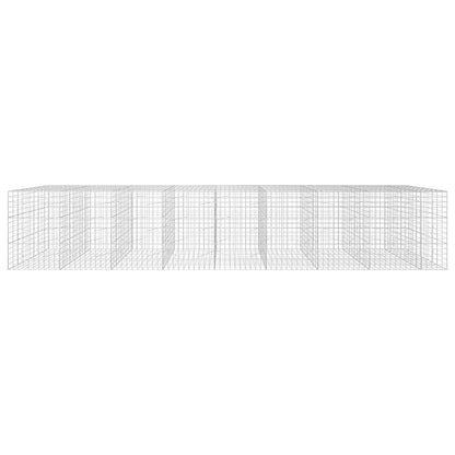vidaXL Gabion with 5 mm Wire and 10x10 cm Mesh 850x100x150 cm 3