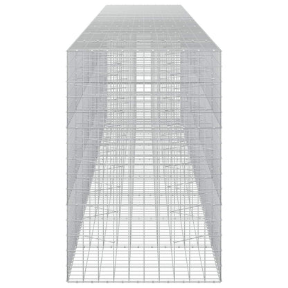 vidaXL Gabion with 5 mm Wire and 10x10 cm Mesh 850x100x150 cm 4