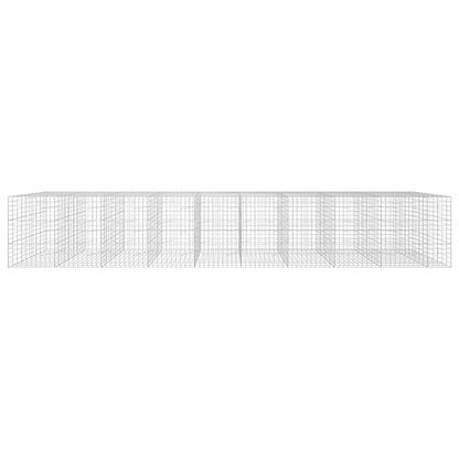 vidaXL Gabion with 5 mm Wire and 10x10 cm Mesh 950x100x150 cm 3