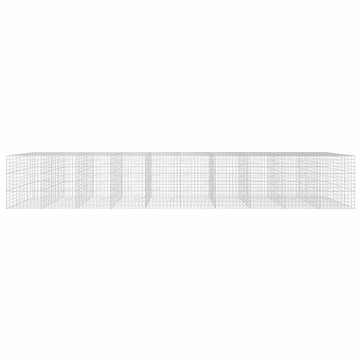 Gabion with 5 mm Wire and 10x10 cm Mesh 50x100x150 cm Height 150 cm Thickness 100 cm 50–1000 cm 1000 cm