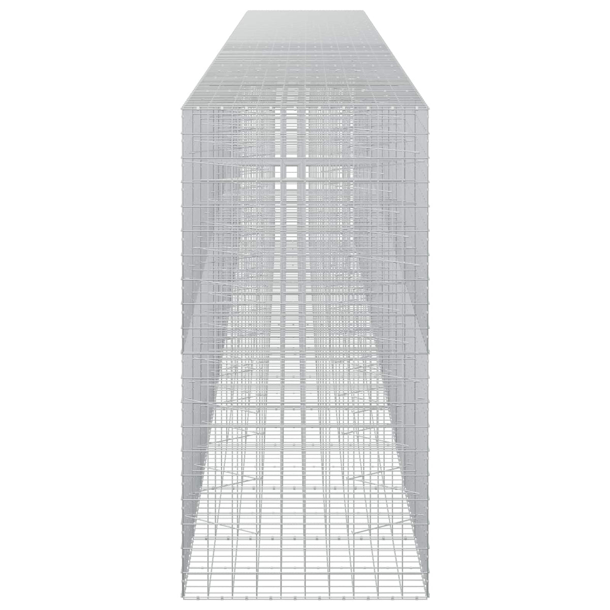 vidaXL Gabion with 5 mm Wire and 10x10 cm Mesh 1150x100x200 cm 4