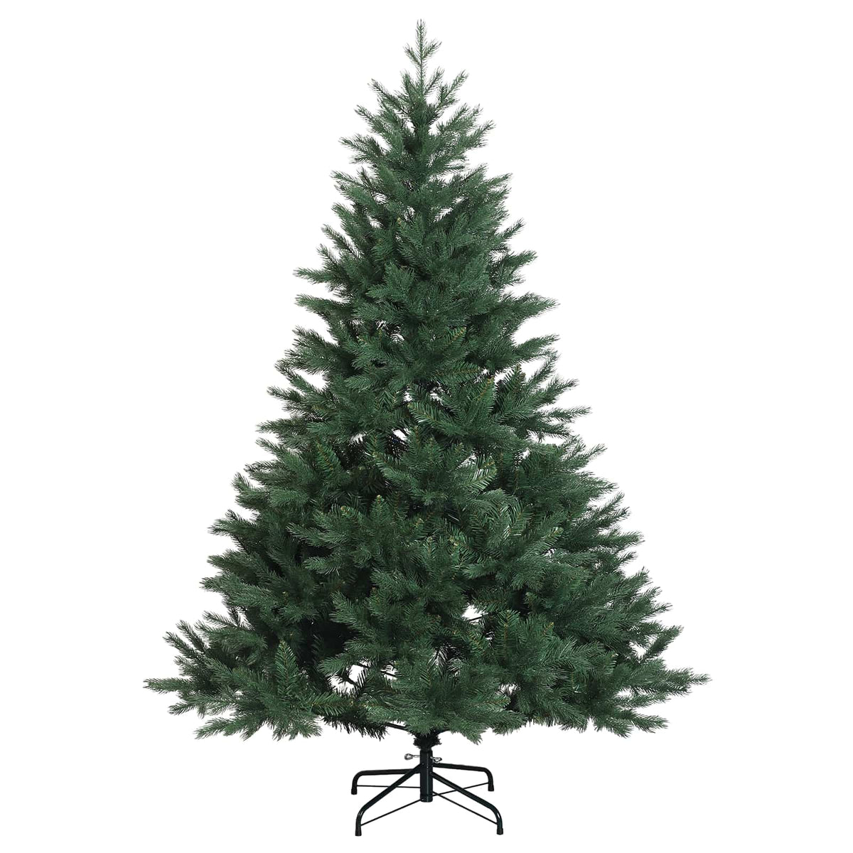 Artificial Christmas Tree with Bauble 150 LEDs Green Height 120 cm with LEDs