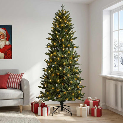 Artificial Christmas Tree Bauble LEDs Green