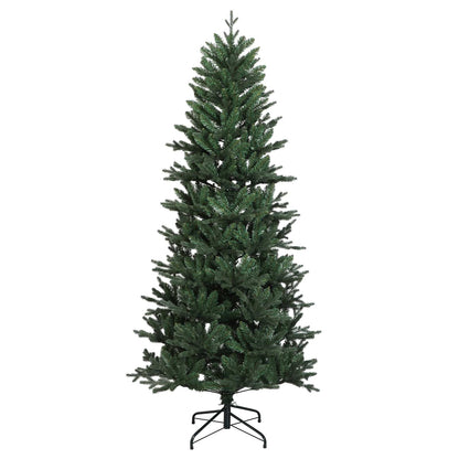 Artificial Christmas Tree with Bauble 150 LEDs Green Height 120 cm with LEDs