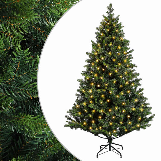 Artificial Christmas Tree Bauble LEDs Green