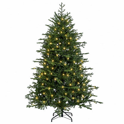 Artificial Christmas Tree with Bauble 150 LEDs 150 cm with LEDs