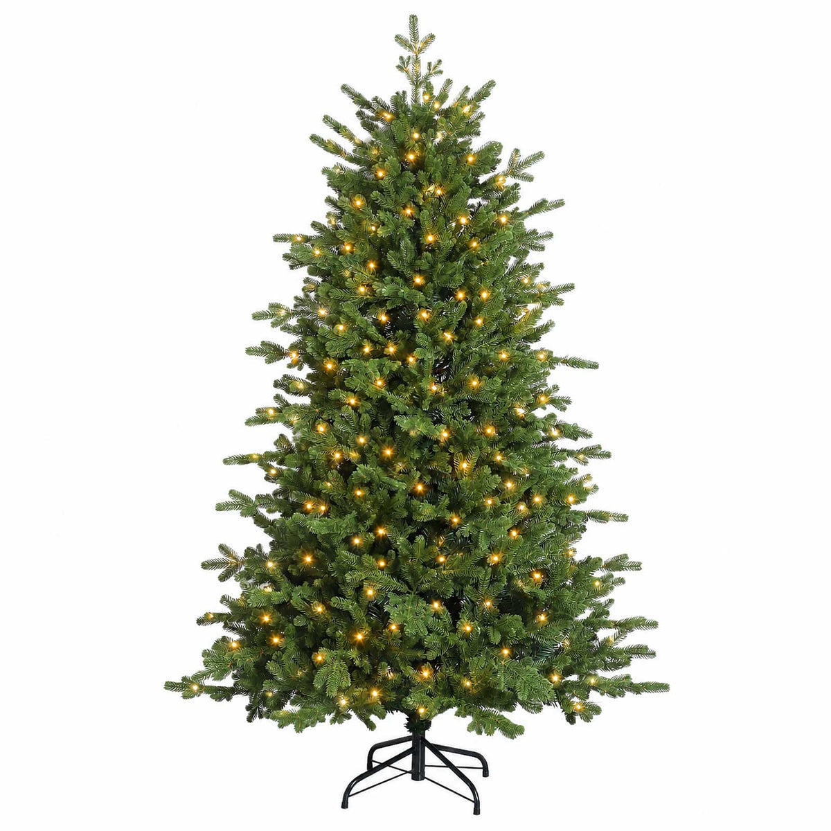 Artificial Christmas Tree with Bauble 150 LEDs 150 cm with LEDs