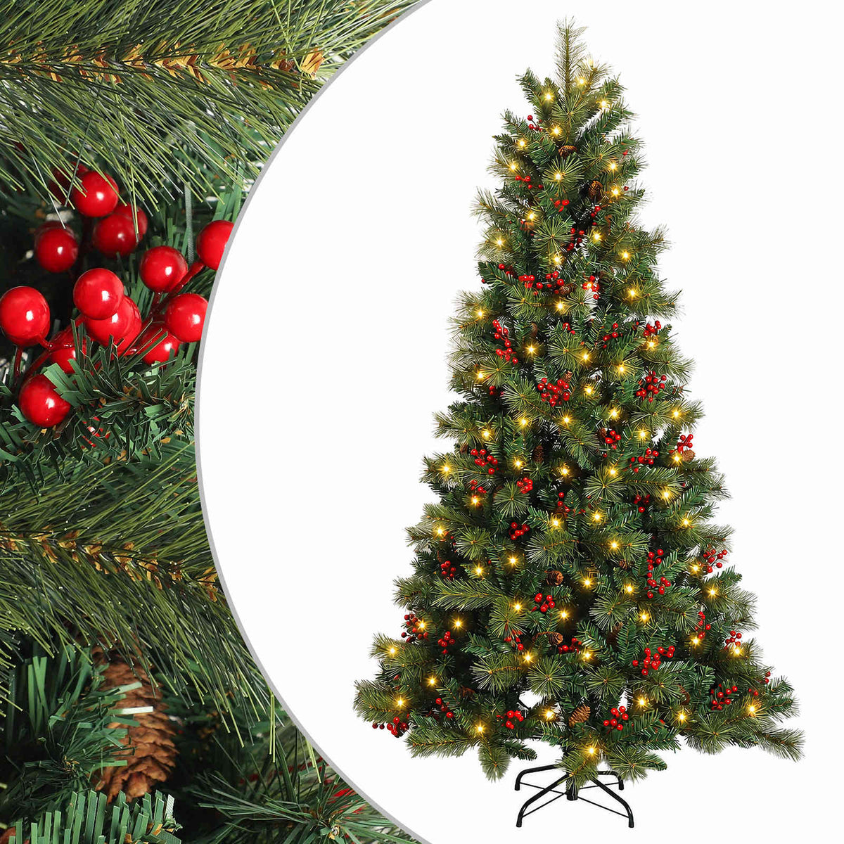 Artificial Christmas Tree Bauble LEDs