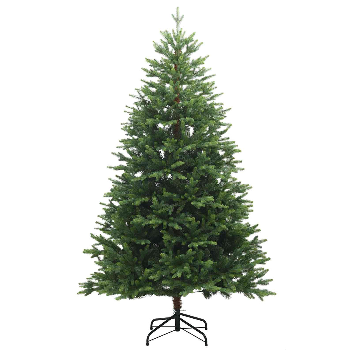 Artificial Christmas Tree with Bauble 150 LEDs Green 120 cm with LEDs
