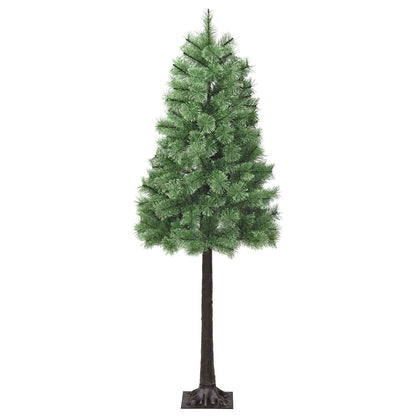 Artificial Hinged Christmas Tree with Baubles 150 LEDs Green 120 cm with LEDs