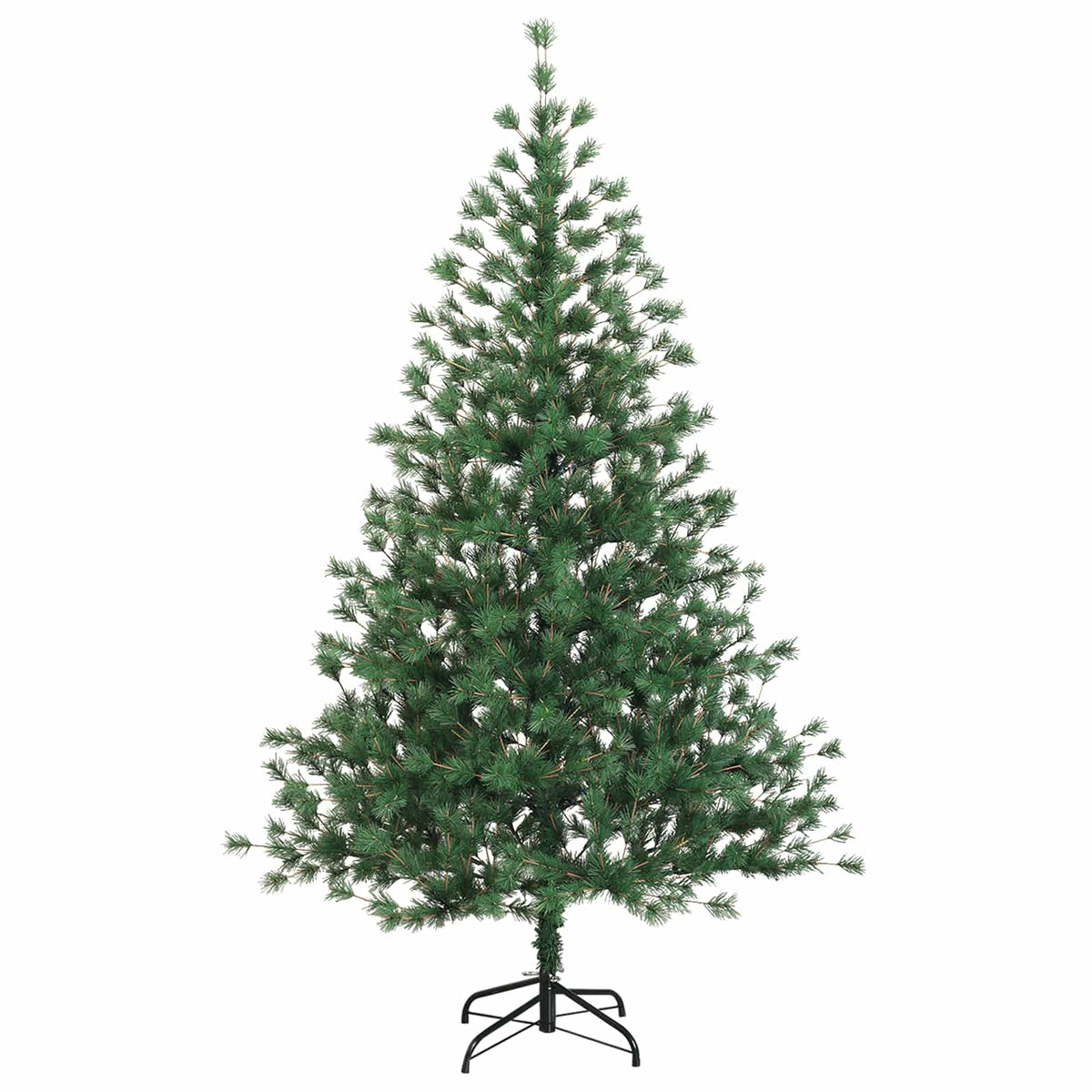 Artificial Christmas Tree with Bauble 300 LEDs Height 210 cm with LEDs