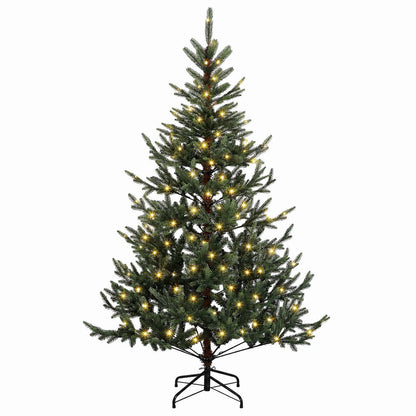 Artificial Christmas Tree Bauble LEDs Green