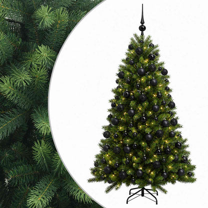 vidaXL Artificial Christmas Tree with Bauble 240 cm 300 LEDs 2