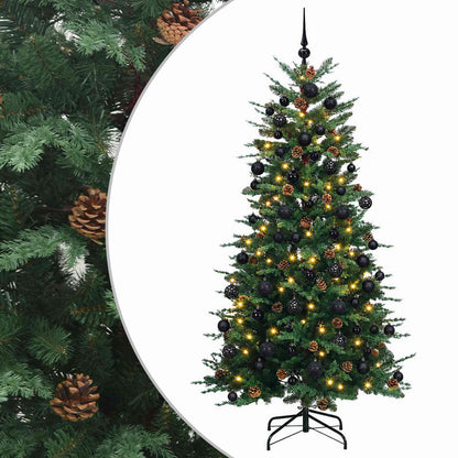 vidaXL Artificial Christmas Tree with Bauble 240 cm 300 LEDs 2