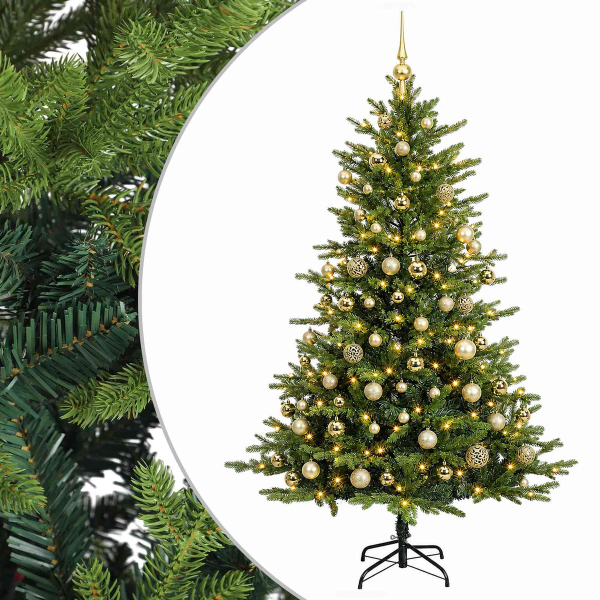 Artificial Christmas Tree Bauble LEDs