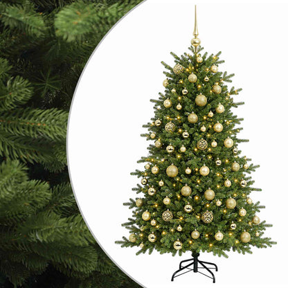 vidaXL Artificial Christmas Tree with Bauble 240 cm 300 LEDs 2