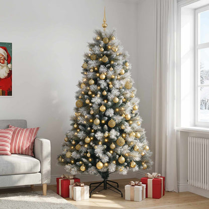 Artificial Hinged Christmas Tree Baubles LEDs