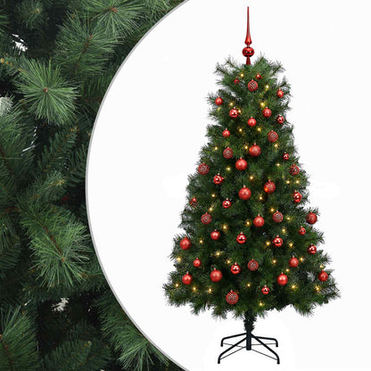 Artificial Hinged Christmas Tree Baubles LEDs