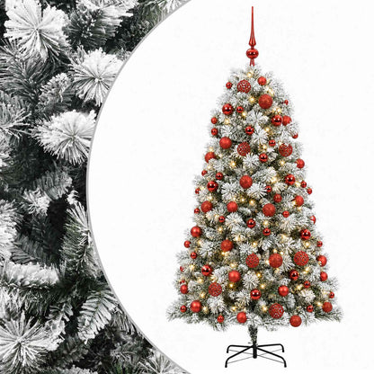 Artificial Hinged Christmas Tree Baubles LEDs