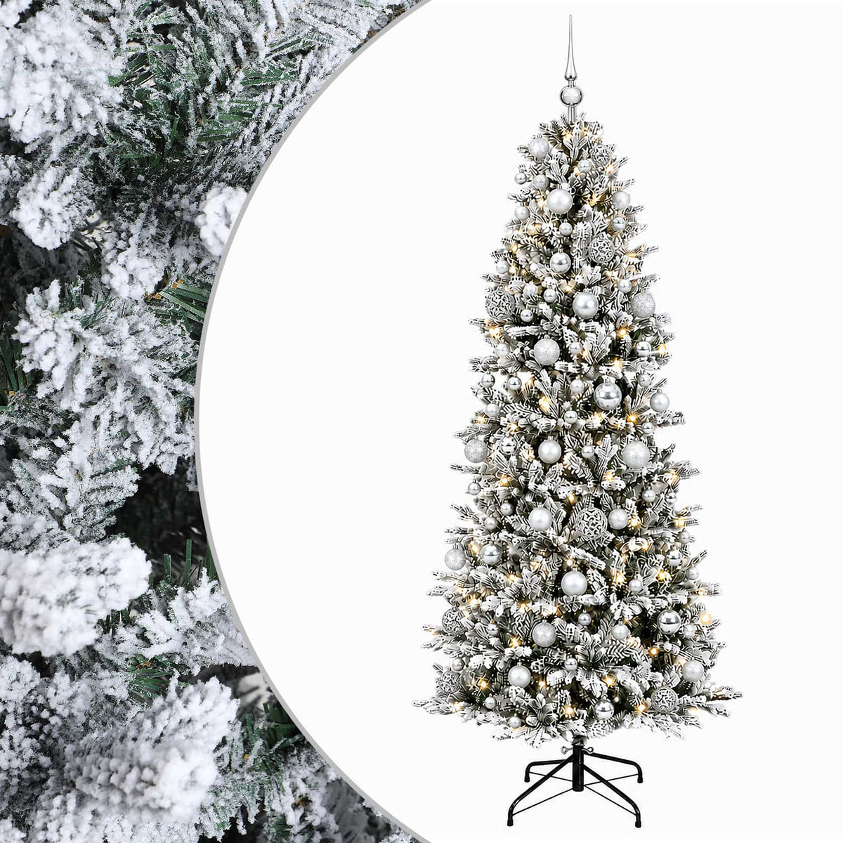 Artificial Christmas Tree Bauble LEDs