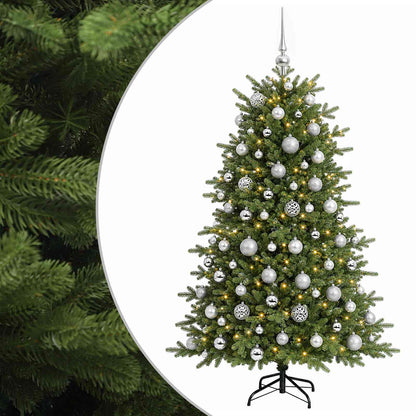 vidaXL Artificial Christmas Tree with Bauble 240 cm 300 LEDs 2