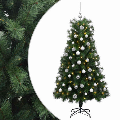 Artificial Hinged Christmas Tree Baubles LEDs