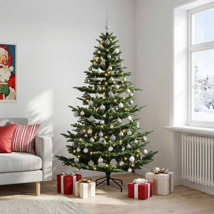 vidaXL Artificial Christmas Tree with Bauble 180 cm 300 LEDs 3