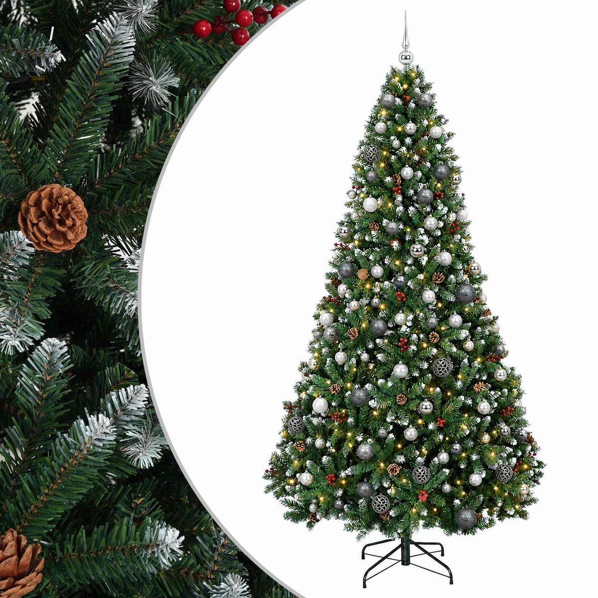 Artificial Christmas Tree Bauble LEDs