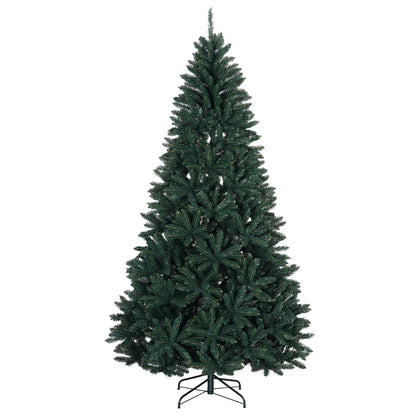 Artificial Christmas Tree with Bauble 270 cm Dark Green Ø 128 x 270 cm with 300 LEDs