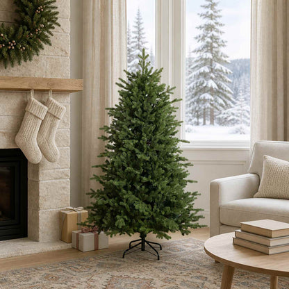 Artificial Christmas Tree with Bauble 150 LEDs 150 cm without LED