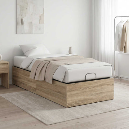 Bed Surround for Adjustable Bed Base 80 x 200 cm Sonoma oak