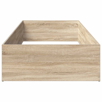 Bed Surround Adjustable Base Sonoma oak