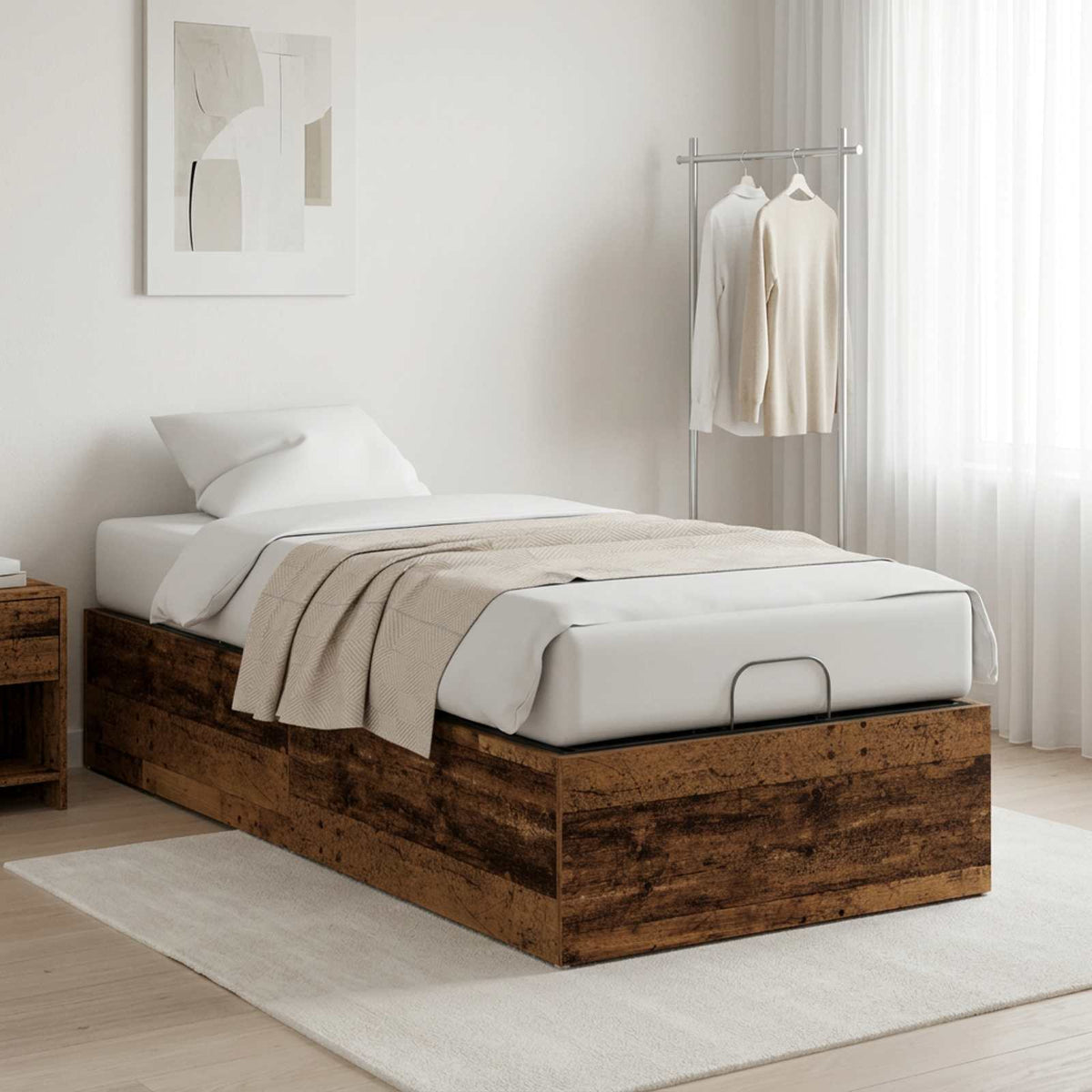Bed Surround Adjustable Base Old wood