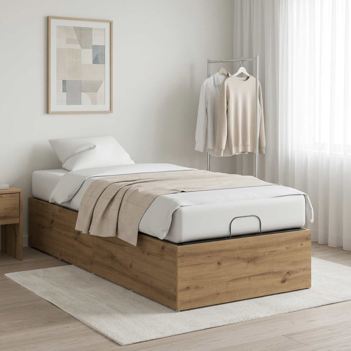 Bed Surround Adjustable Base Artisan oak