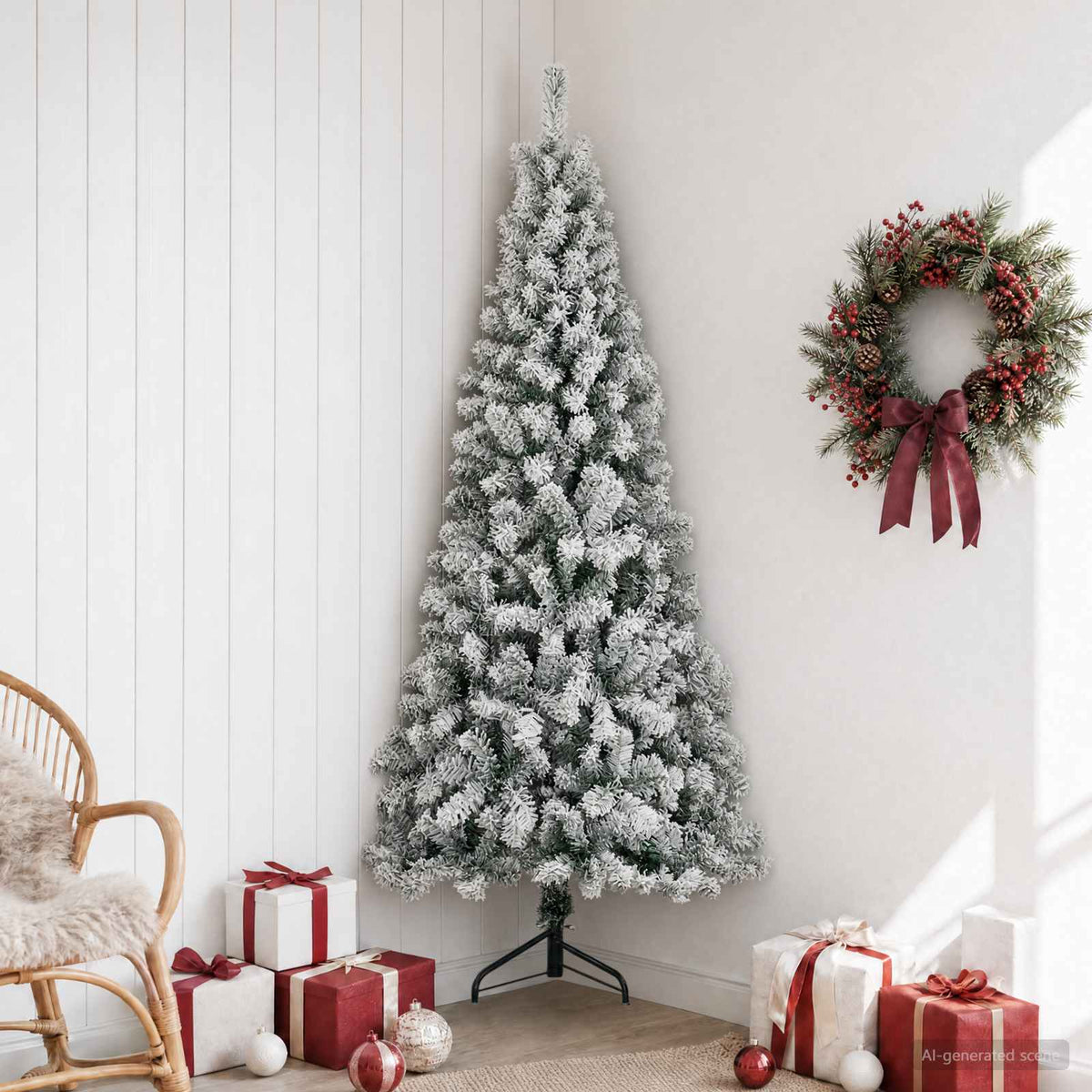 Artificial Christmas trees PVC, Steel 180 cm