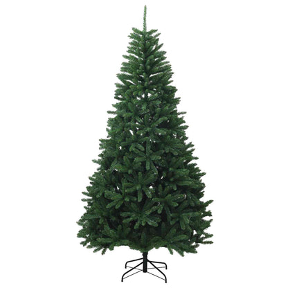 Artificial Hinged Christmas Tree 270 cm 600 LEDs Warm White Medium Green Ø 128 x 270 cm with 600 LEDs