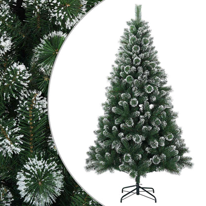 Artificial Christmas Tree PVC and Metal Green 180 cm