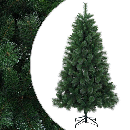 Artificial Christmas Tree PVC and Metal Green 180 cm