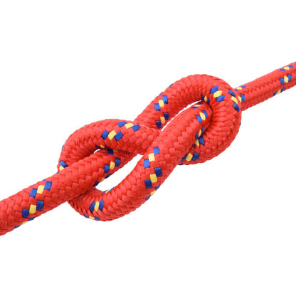 vidaXL Multipurpose Utility Rope 40 mm 25 m Red PP 9600 kg Max Load 3