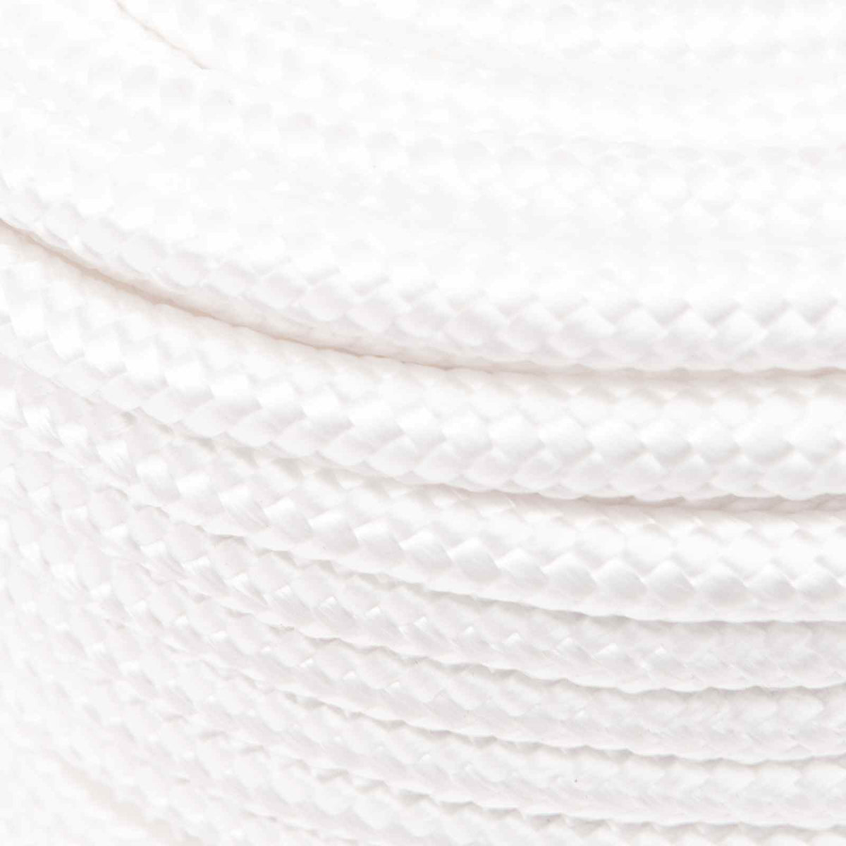 Multipurpose Utility Rope PP 240 kg Max Load Length 250 m White 14 mm