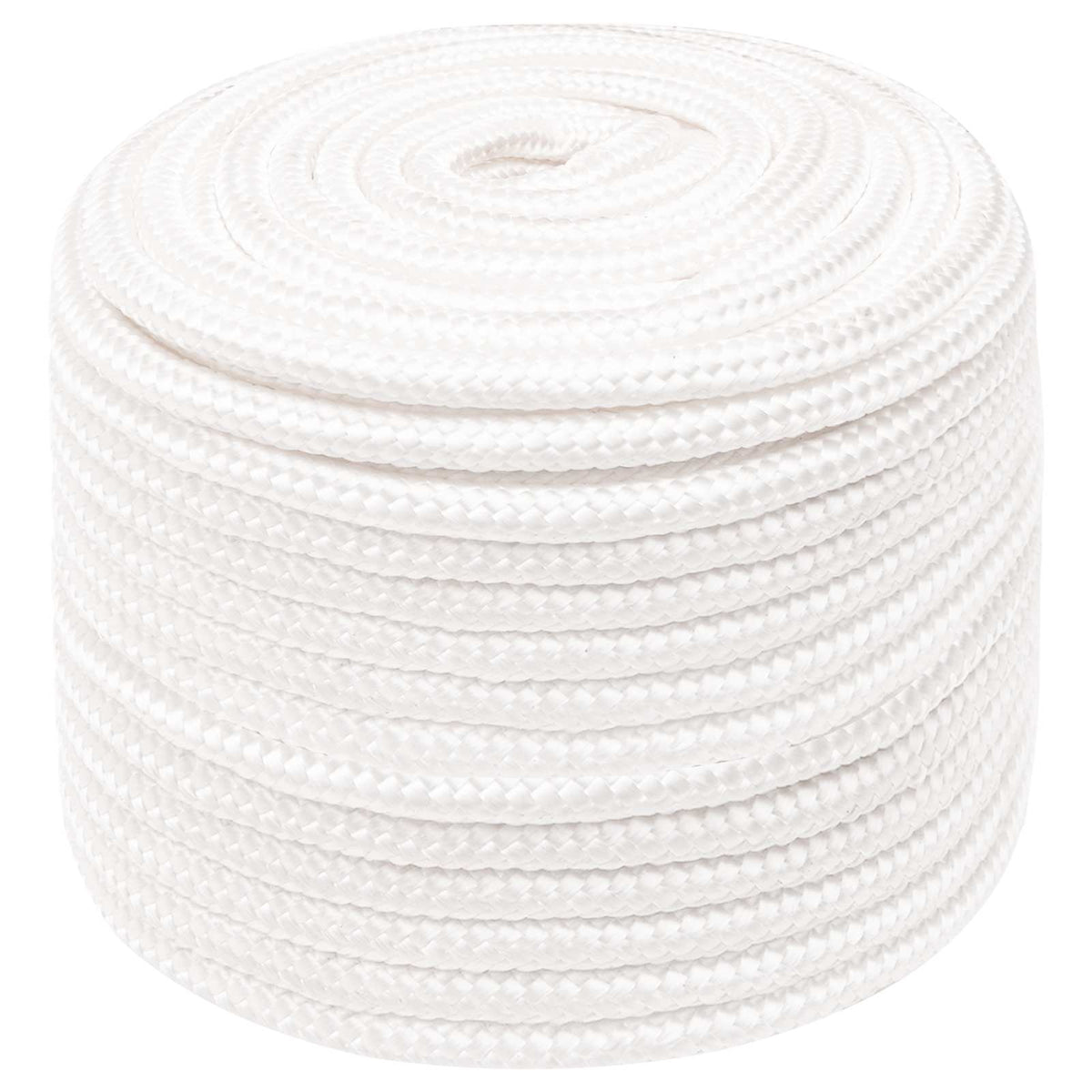 Multipurpose Utility Rope PP 240 kg Max Load Length 250 m White 14 mm