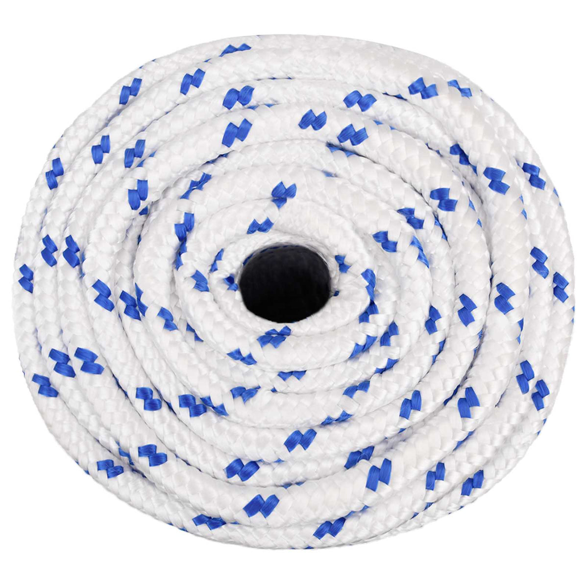 Multipurpose Utility Rope PP Length 100 m White and Blue 16 mm