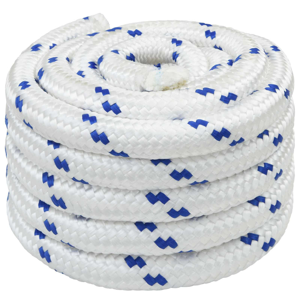 vidaXL Multipurpose Utility Rope PP Length 25 m White and Blue