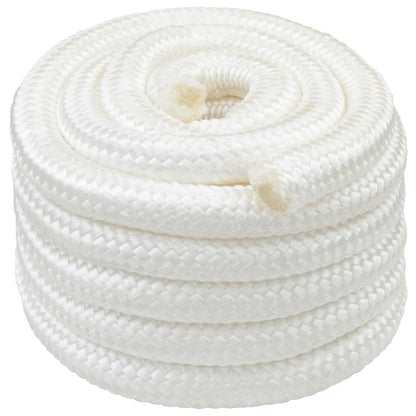vidaXL Multipurpose Utility Rope 30 mm 50 m White PP 5400 kg Max Load 1